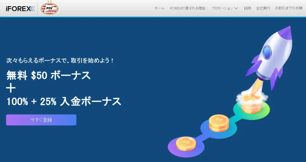 iFOREXのボーナス