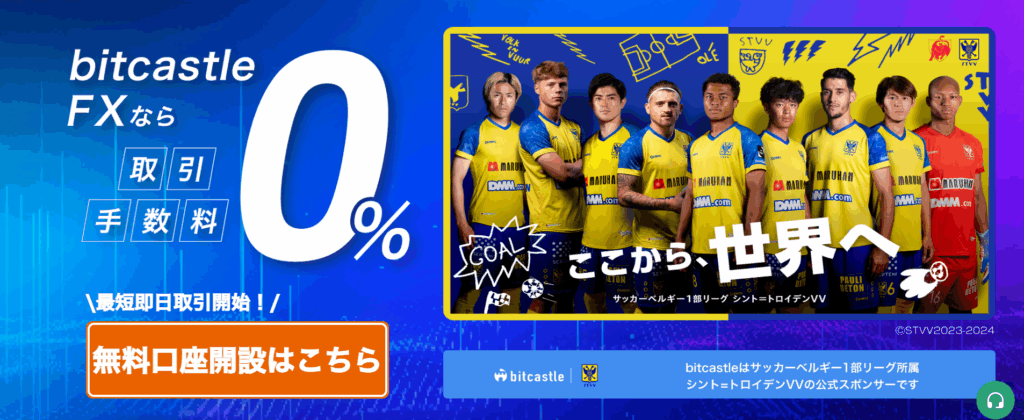 bitcastleの公式サイト画像
